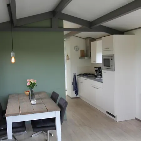 5 Persoons Met Airco En Tuin Met Privacy Chalet